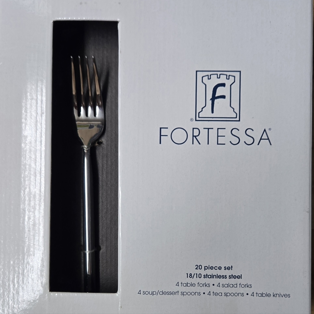 Fortessa Capri Flatware Set, 20-Piece Set